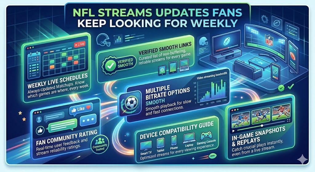 NFL Streaming Updates: What Fans Are Chasing This Week