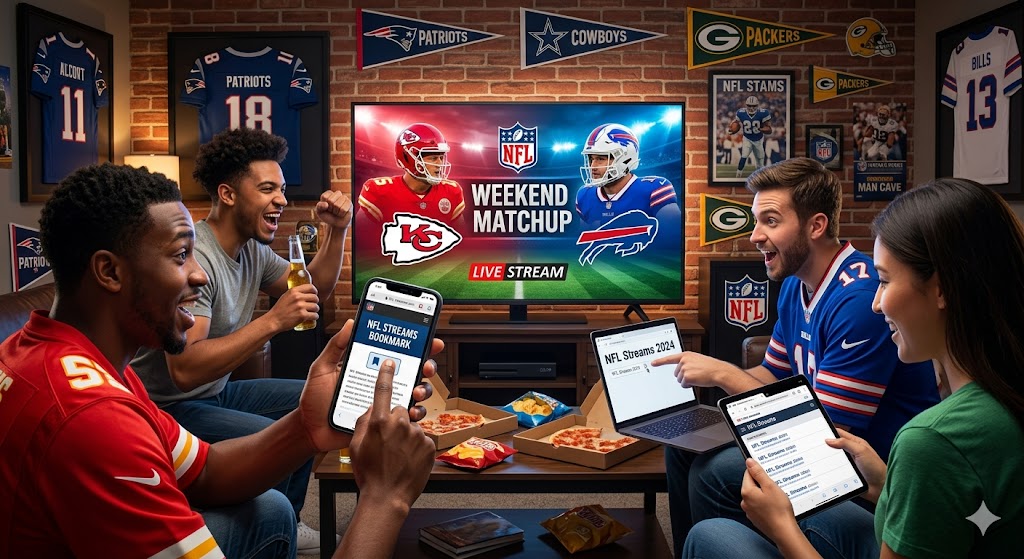 NFL Streams Fans Bookmark Before Every Weekend Matchup