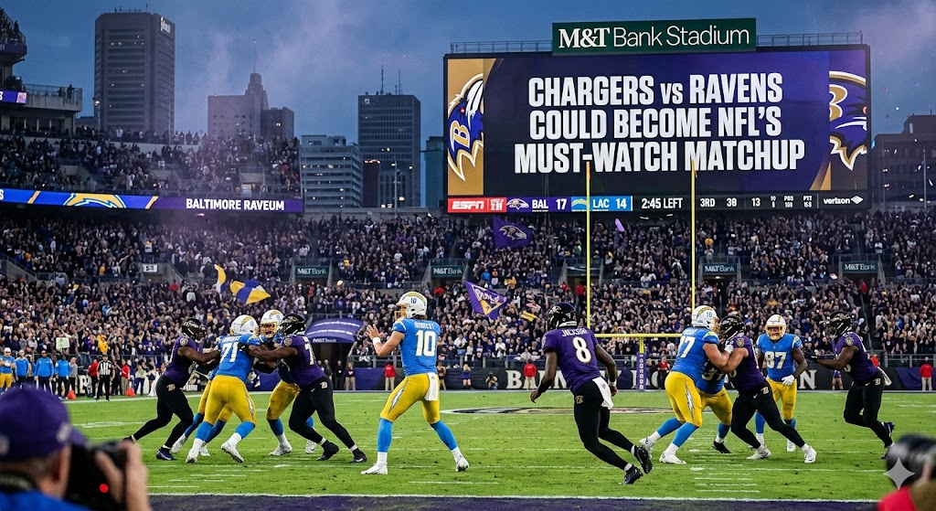 Chargers vs Ravens Could Become NFL’s Must-Watch Matchup