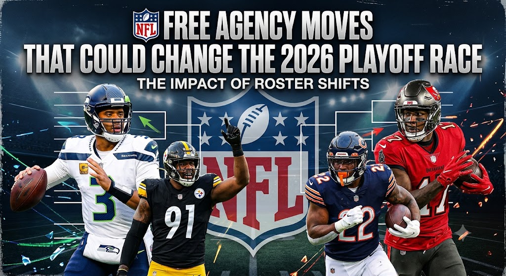 NFL Free Agency Moves That Could Change the 2026 Playoff Race - logo