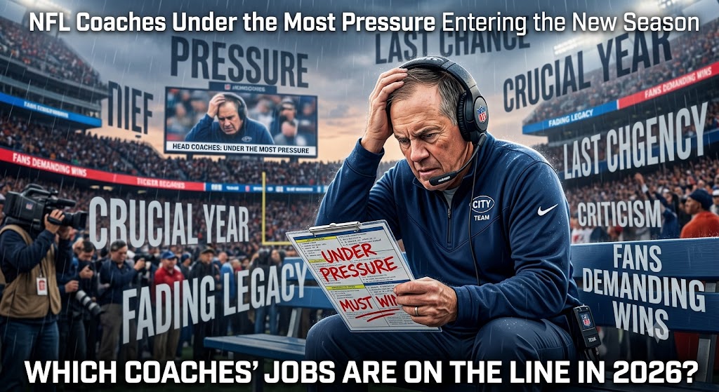 NFL Coaches Under the Most Pressure Entering the New Season