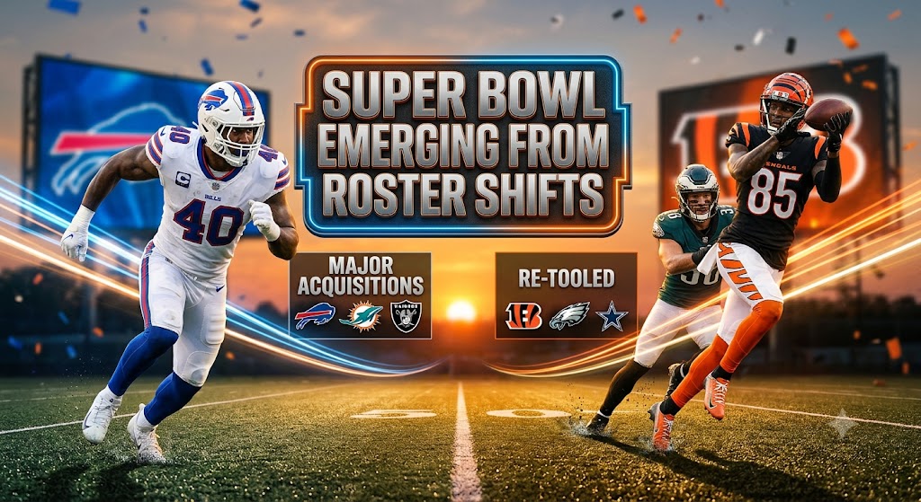 Super Bowl Contenders Emerging After Major Offseason Roster Changes - logo