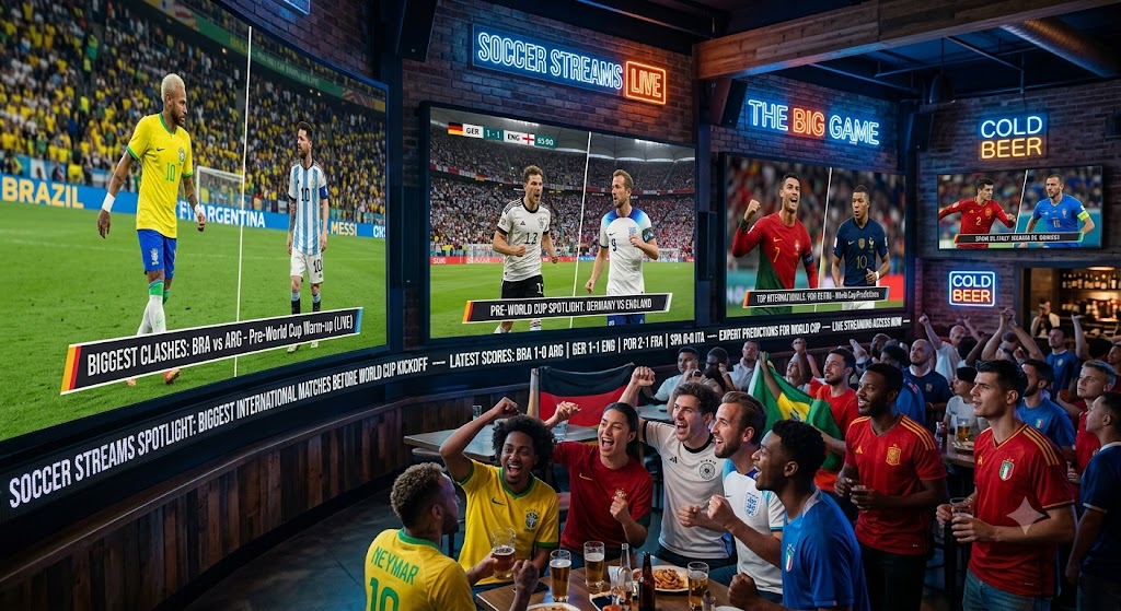 Soccer Streams Spotlight: Biggest International Matches Before World Cup Kickoff - logo