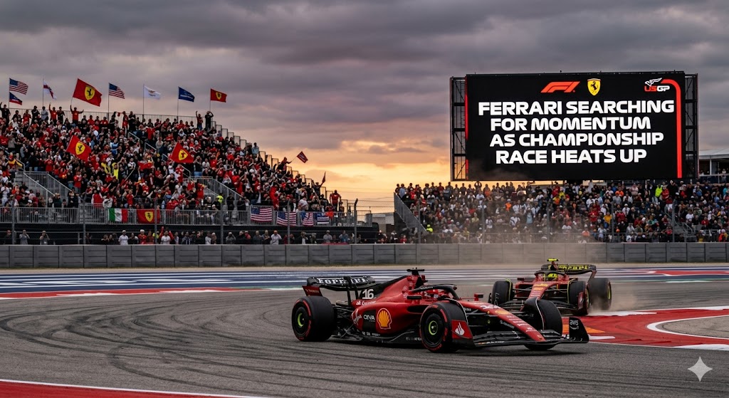 Ferrari Searching for Momentum as Championship Race Heats Up