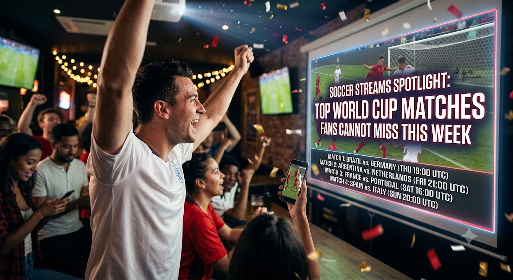 Soccer Streams Spotlight: Top World Cup Matches Fans Cannot Miss This Week