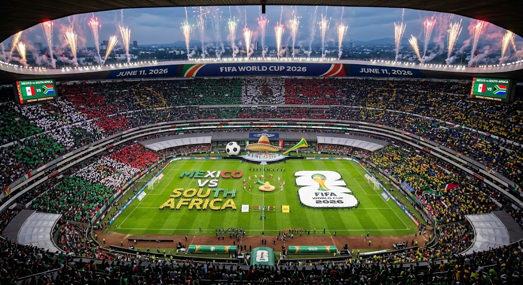 Mexico vs South Africa Headlines Historic Opening Day of World Cup 2026