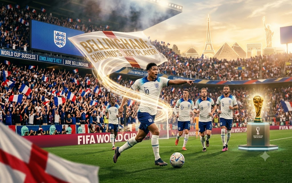 Jude Bellingham Emerges as England's Key Player for World Cup Success