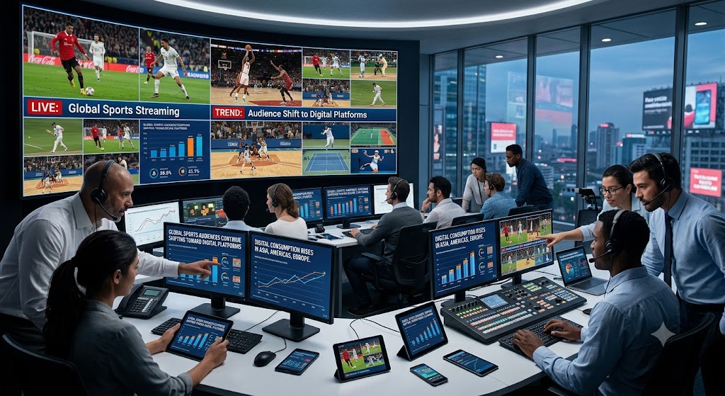 Global Sports Audiences Continue Shifting Toward Digital Platforms - logo