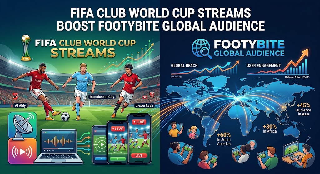 FIFA Club World Cup Streams Boost Footybite Global Audience