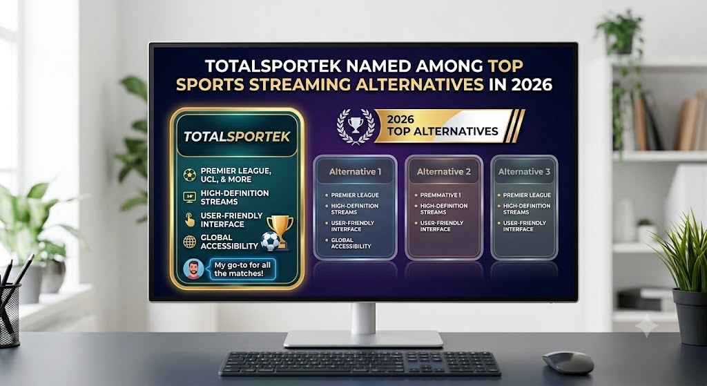TotalSportek Named Among Top Sports Streaming Alternatives in 2026