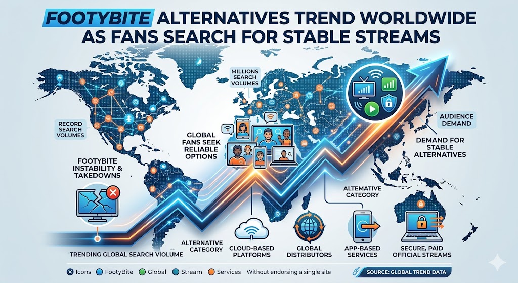Footybite Alternatives Trend Worldwide as Fans Search for Stable Streams