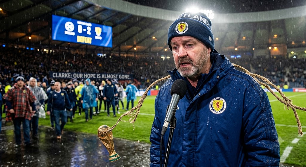 Steve Clarke Admits Scotland’s World Cup Hopes Are Hanging by a Thread