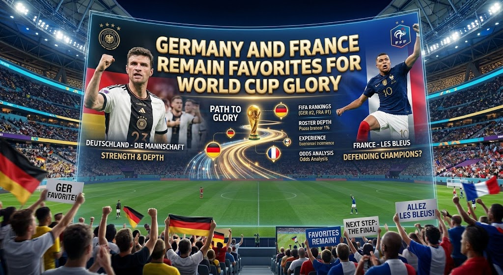 Germany and France Remain Favorites for World Cup Glory