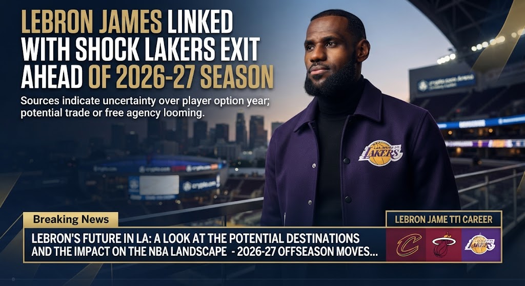 LeBron James Linked With Shock Lakers Exit Ahead of 2026–27 Season