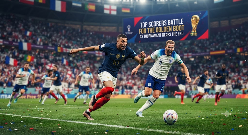 Top Scorers Battle for the Golden Boot as Tournament Nears the End