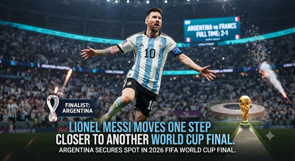 Lionel Messi Moves One Step Closer to Another World Cup Final