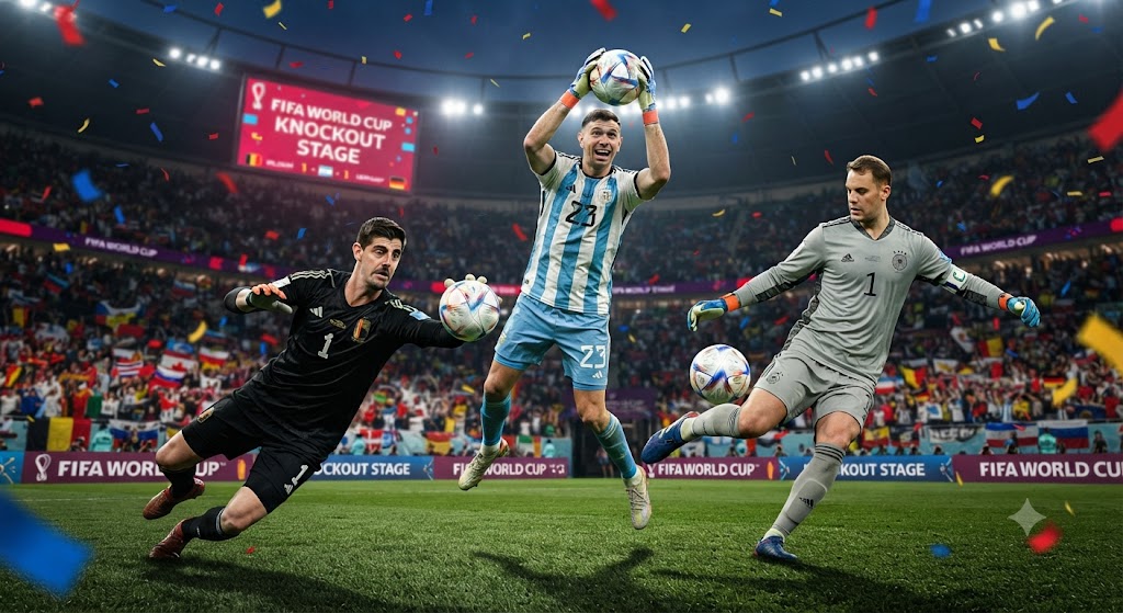 Top Goalkeepers Steal the Spotlight in FIFA World Cup Knockout Stage