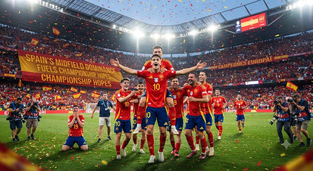Spain's Midfield Dominance Fuels Championship Hopes
