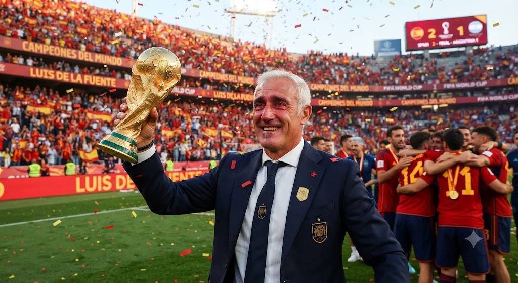 Spain's World Cup Success Sparks Praise for Luis de la Fuente