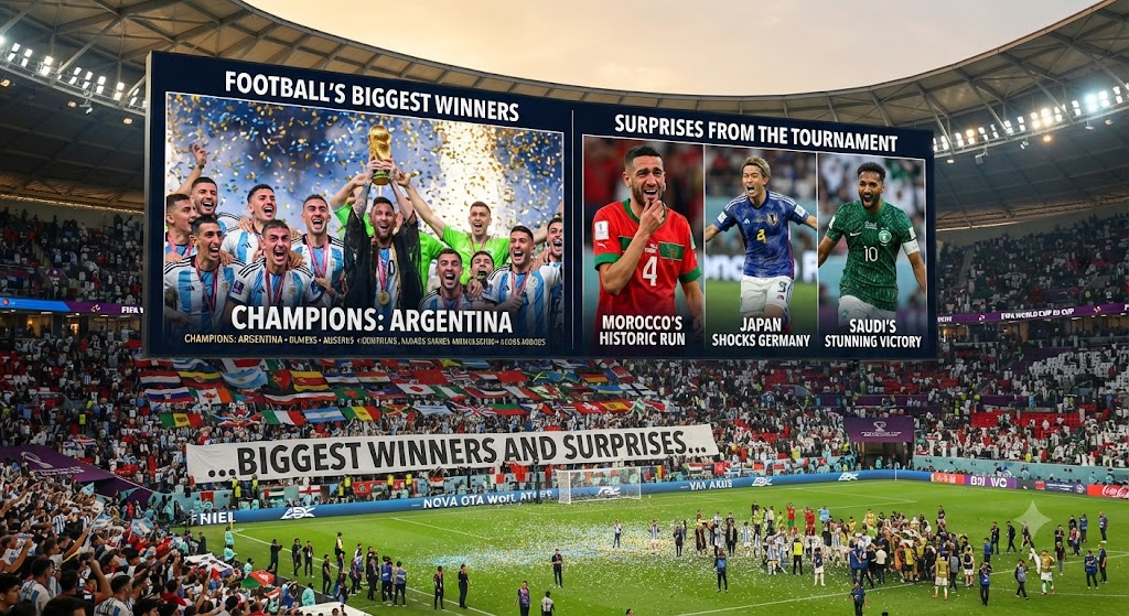 Football's Biggest Winners and Surprises From the FIFA World Cup