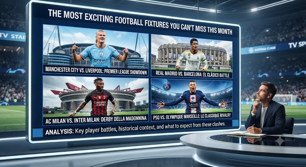 The Most Exciting Football Fixtures You Can't Miss This Month