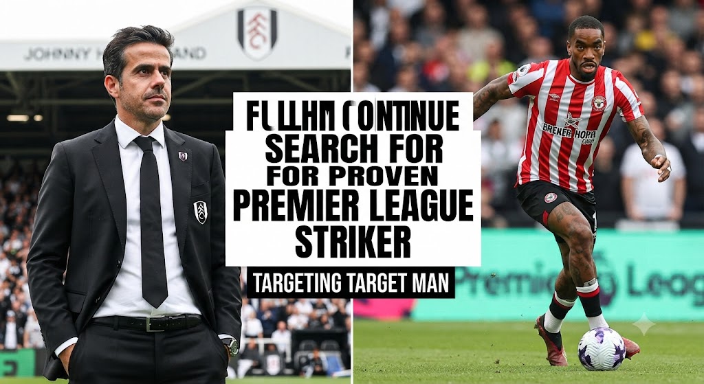 Fulham Continue Search for Proven Premier League Striker