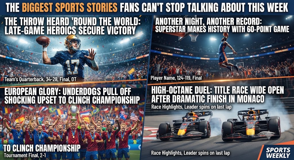 The Biggest Sports Stories Fans Can't Stop Talking About This Week