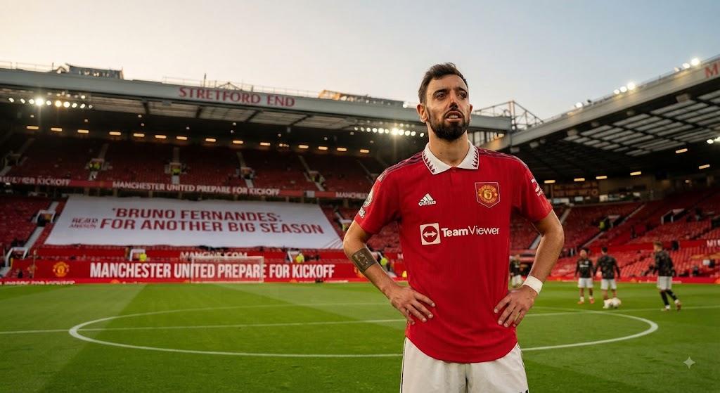 Bruno Fernandes Ready for Another Big Season as Manchester United Prepare for Kickoff