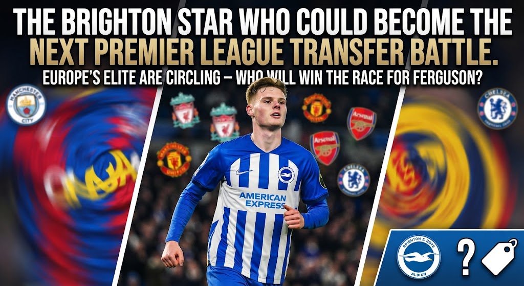 The Brighton Star Who Could Become the Next Premier League Transfer Battle - logo
