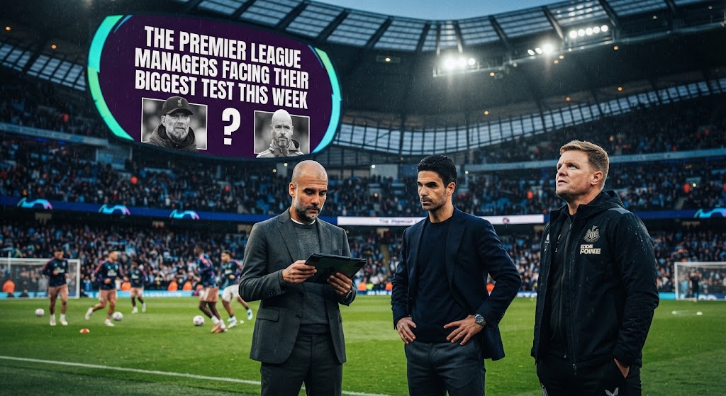 The Premier League Managers Facing Their Biggest Test This Week - logo