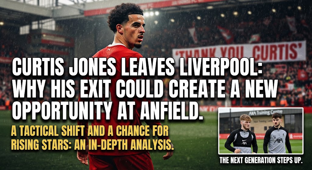 Curtis Jones Leaves Liverpool: Why His Exit Could Create a New Opportunity at Anfield