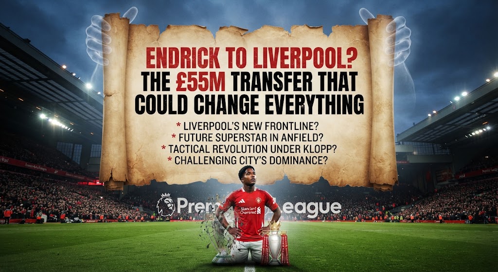 Endrick to Liverpool? The £55m Transfer That Could Change Everything
