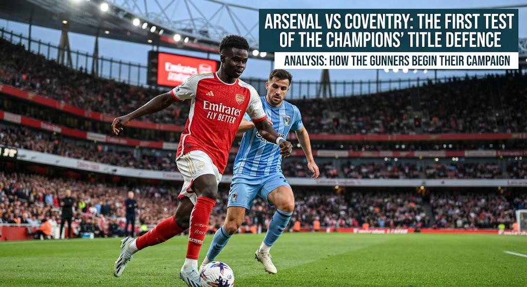 Arsenal vs Coventry: The First Test of the Champions’ Title Defence