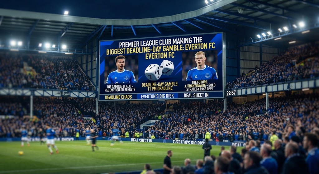 The Premier League Club Making the Biggest Deadline-Day Gamble - logo