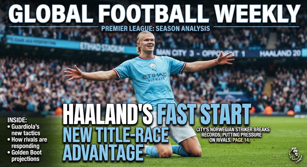 Erling Haaland’s Fast Start Gives Manchester City a New Title-Race Advantage - logo