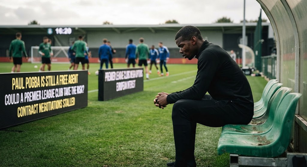 Paul Pogba Is Still a Free Agent: Could a Premier League Club Take the Risk? - logo