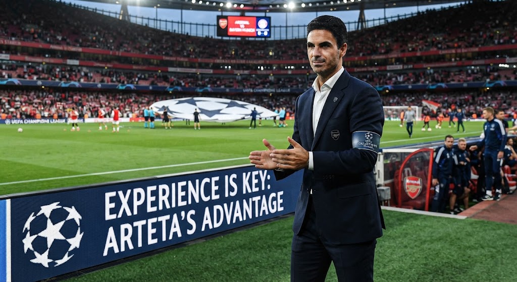 Why Champions League Experience Could Give Arteta an Advantage Over Rival Managers