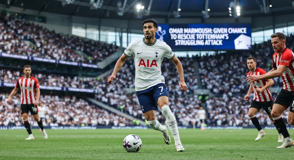 Omar Marmoush Given Chance to Rescue Tottenham’s Struggling Attack